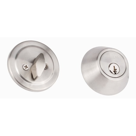 Sure-Loc Hardware Sure-Loc Hardware Single Cylinder Deadbolt, Satin Stainless DB201 32D